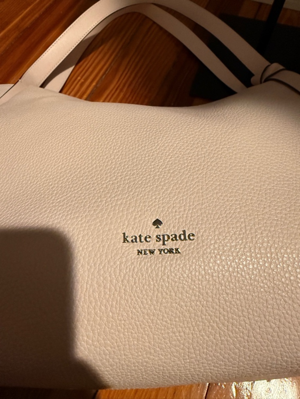 kate spade Blush Pink Pebbled Leather Tote - Picture 4 of 6